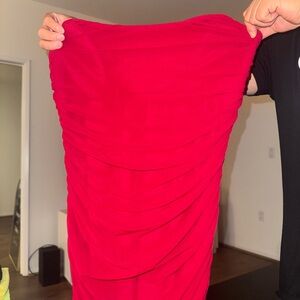 Fashion Nova Scarlet Ruched Dress